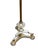 1900 - 1909 Early 20th Century Lion's Heads Candleabra Floor Lamp in Cast Brass With Silver Accents #2612 For Sale - Image 5 of 11
