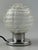 Space Age Table Lamp Bedside Lamp in Chrome Glass from Doria Leuchten, 1970s For Sale - Image 9 of 18