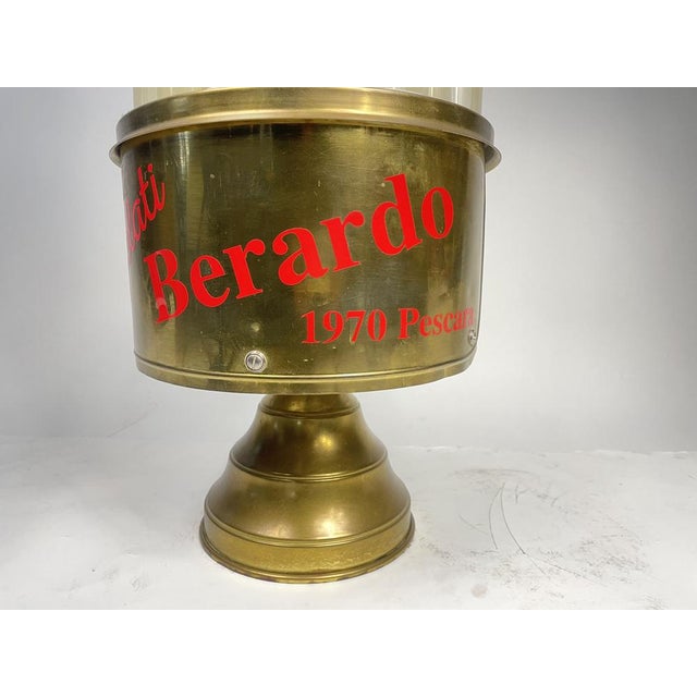 Vintage Brass Ice Cream Cone Distributor, 1950s For Sale - Image 13 of 18