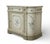 1990s Hand-Painted French Country Demilune Style Commode / Sideboard For Sale - Image 4 of 6