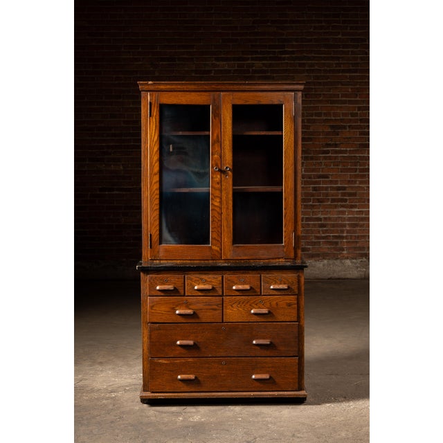 C. 1930 Laboratory Cabinet by Kewaunee Mfg. Co. For Sale - Image 4 of 17