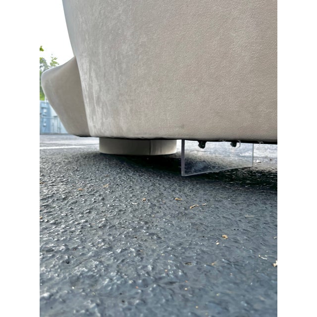 Vintage Serpentine Cloud Sofa | by Vladimir Kagan for Directional For Sale - Image 15 of 18