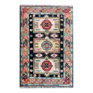 Mid-20th Century Afghani Kazak Rug For Sale