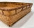 Brown Vintage Woven Wicker Basket Tray For Sale - Image 8 of 10