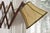 Wood Mid-Century Modern Scissor Wall Lamp in Green Velvet, 1950s For Sale - Image 7 of 11