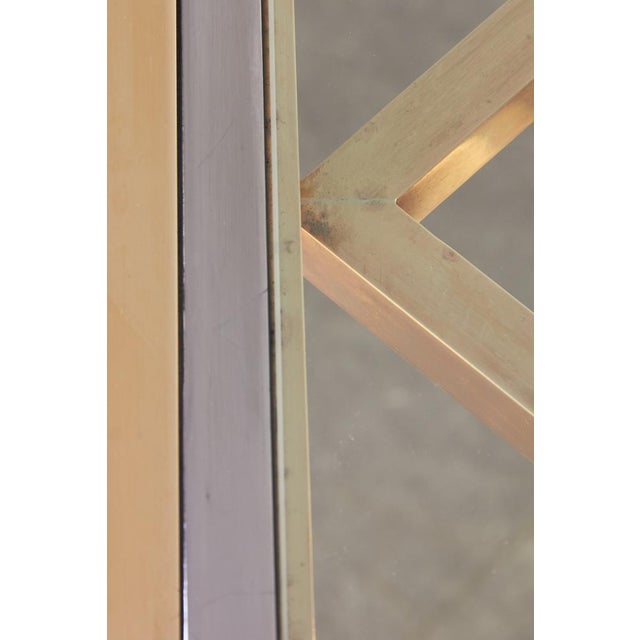 Octagonal Brass Table by Renato Zevi, 1970s For Sale - Image 18 of 18