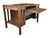 Restored Antique Mission Oak Drop-Leaf Writing Desk, C. 1920s For Sale - Image 14 of 15