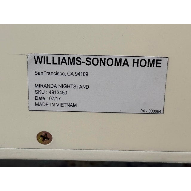Williams-Sonoma Home Miranda Nightstands, Pair For Sale - Image 10 of 12
