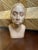 Postmodern Vintage 1985 Signed Sculpture Bust /Head of Pensive Young Woman For Sale - Image 3 of 12
