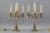 1920s French Louis XVI Style Bronze and Crystal Candelabra Table Lamps, Set of 2 For Sale - Image 5 of 18