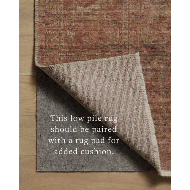 Amber Lewis x Loloi Molly Brick / Bark 8'-6" x 12' Area Rug For Sale In Dallas - Image 6 of 8
