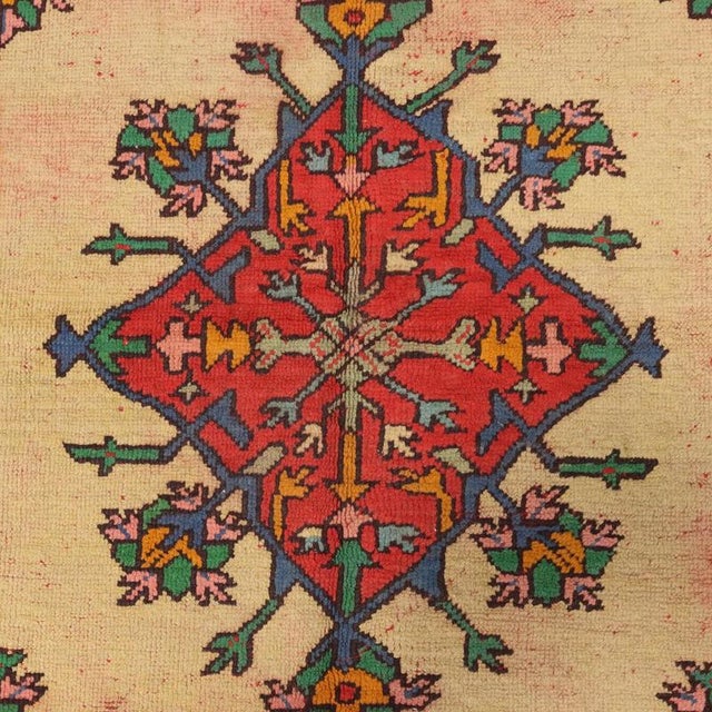 Vintage Turkish Kars Rug For Sale - Image 5 of 9