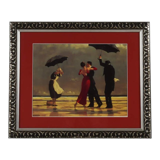 Famed Print "The Singing Bulter" by Jack Vettriano For Sale