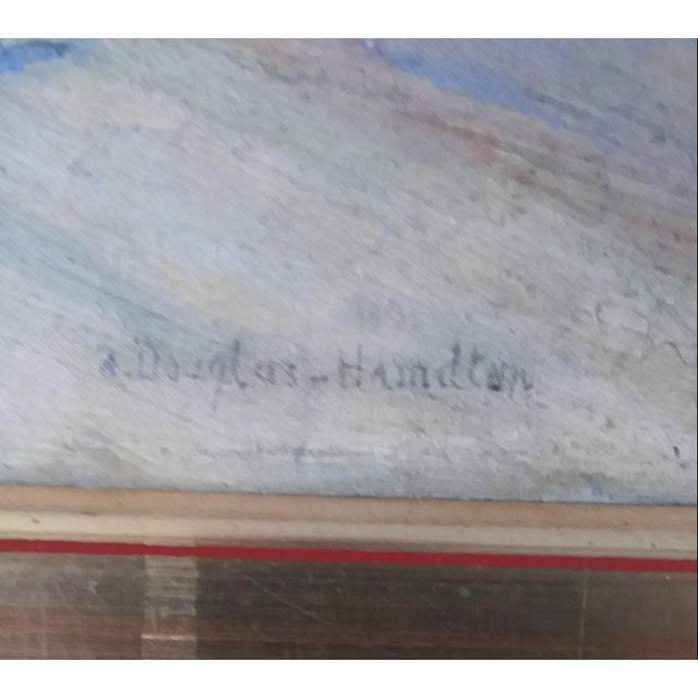 English A. Douglas-Hamilton Riders and Strollers in Windsor Great Park, Oil C. 1890’s For Sale - Image 3 of 4