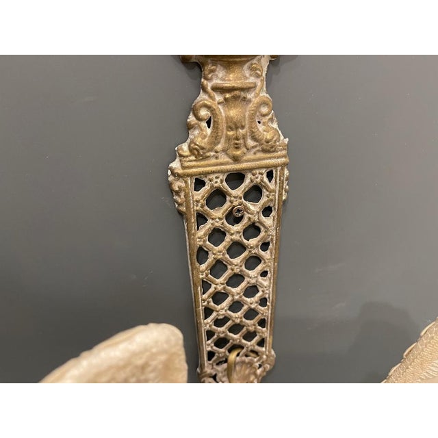 Bronze Sconces, 1960s , Set of 2 For Sale - Image 4 of 11