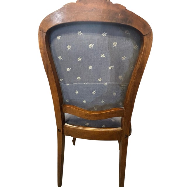 Late 19th Century Louis XV Style Carved Side Chairs, a Pair For Sale In Greensboro - Image 6 of 12