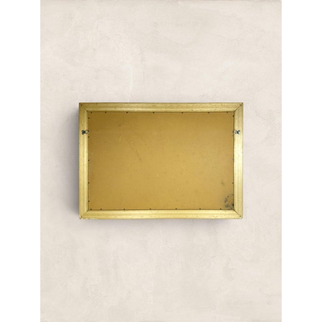 Vintage English Gilt Beveled Wall Mirror. Gilt frames have a way of making a room feel instantly more considered, and this...