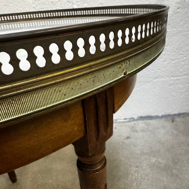 Louis XVI Style Bouillotte Coffee Table, 1920s For Sale - Image 4 of 10