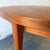 Vintage Danish Modern Round Teak Dining Table With 2 Extension Leaves, 1960s Vejle Mobelfabrik For Sale - Image 10 of 11