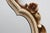 Glass 20th Century Rococo Italian Cream and Gilt Wall Mirror with Shell Crest, 1950s For Sale - Image 7 of 12