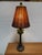 Design Plus Gallery presents a Palm Tree Table Lamp with Beaded Shade. The lamp is tropical, just delightful, and will add...