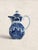 Blue Antique English Wedgewood Tower of London Blue & White Transferware Coffee Pot For Sale - Image 8 of 8