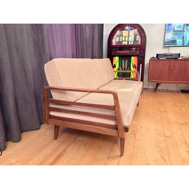 Mid-Century Modern Stella Sofa by Wilhelm Knoll for Knoll Antimott, Germany, 1950s For Sale - Image 3 of 18