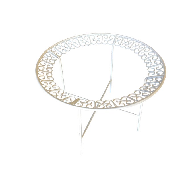 Ribbon Patio/Outdoor Picnic Table by Maurizio Tempestini for Salterini, Attributed For Sale