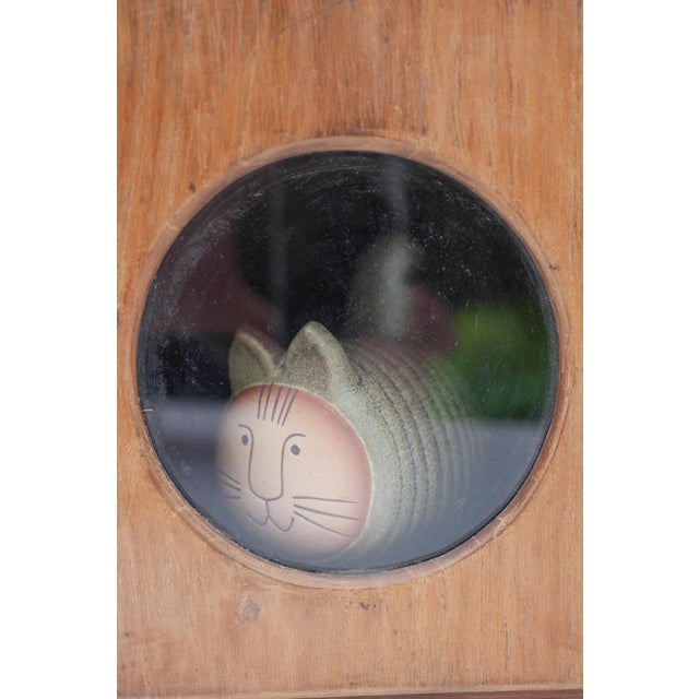 Vintage Art Deco Wall Mounted Miniature Curio Cabinet, Sweden, 1925 For Sale - Image 12 of 15