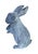 2000 - 2009 Vintage-Style Cast Garden Rabbit Statue For Sale - Image 5 of 10