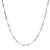 Early 20th Century Vintage Art Deco White Enamel Necklace Platinum Fob Chain For Sale - Image 4 of 4