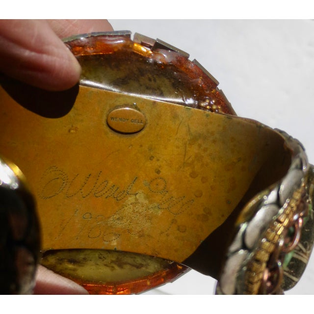 Wendy Gell Cuff Dated 1986 Size 6.15 For Sale In New York - Image 6 of 11