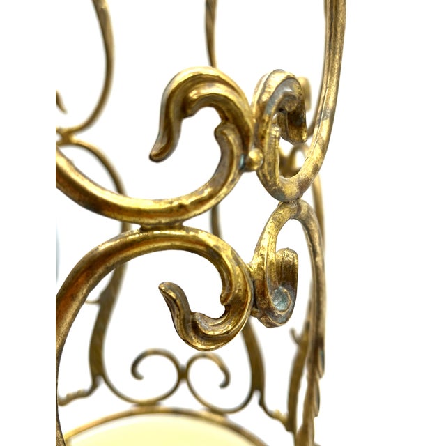 Metal Hollywood Regency Brass and Onyx Marble Umbrella Stand from Banci Firenze, 1970s For Sale - Image 7 of 18