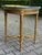 19th C French Louis XVI Gold Leaf Beech Marble Side Table For Sale - Image 10 of 13