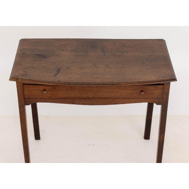 French Provincial Oak Side Table For Sale - Image 4 of 7