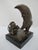 Sergio Bustamante Mexico Bronze Sculpture Moon in Love Waiting on Phone Call For Sale - Image 10 of 11