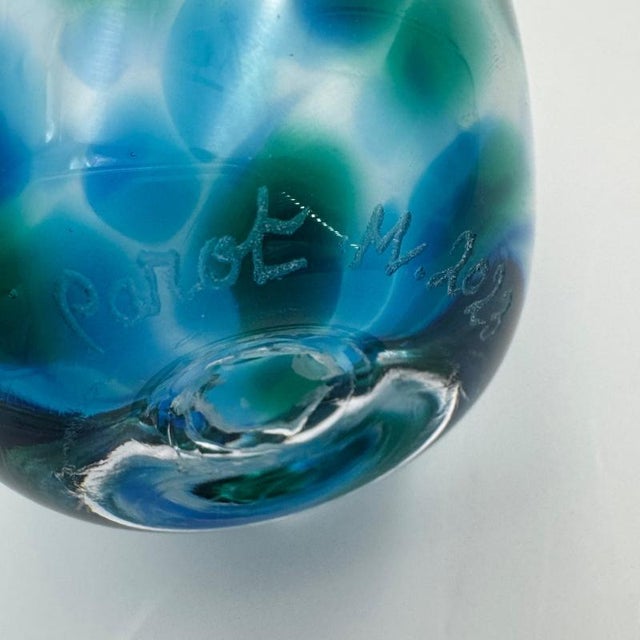 Glass Bottle by Maxence Parot, 2023 For Sale - Image 9 of 10