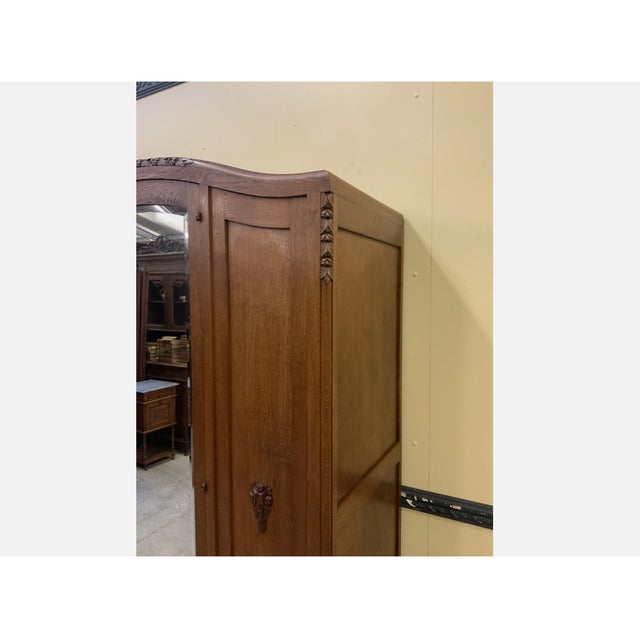 Vintage Art Deco Wardrobe, 1930 For Sale - Image 4 of 12