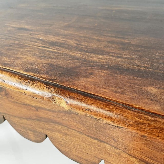 Indian Mid-Century Modern Console with Drawer in Wood, 1970s For Sale - Image 11 of 18