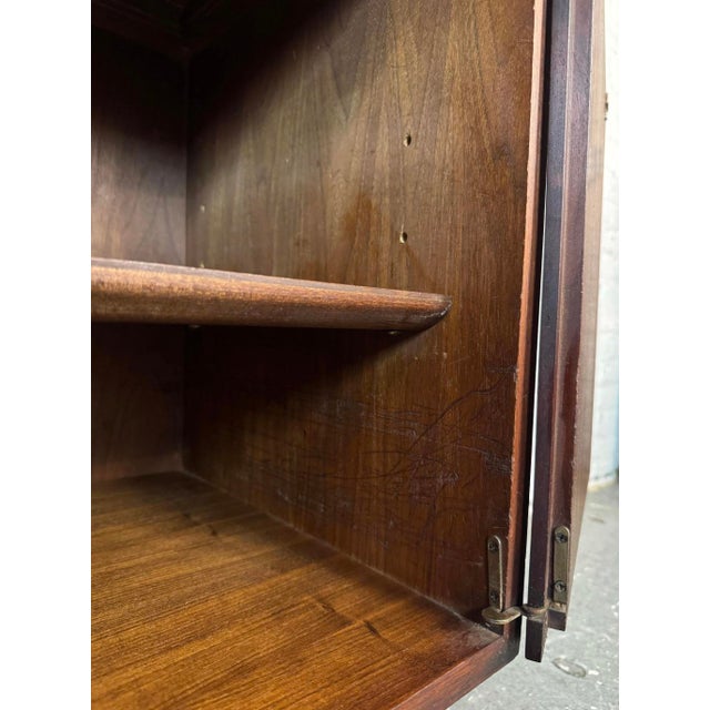 Mid-Century Modern Rosewood Two-Door Cabinet For Sale - Image 10 of 12