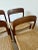 Wood Four Niels Otto Moller Danish Dining Room Chairs with Hand Woven Seats - Set of 4 For Sale - Image 7 of 10