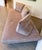 Ligne Roset Ligne Roset Large Prado Sofa in Dusty Mauve Brown With Movable Back Cushions For Sale - Image 4 of 12