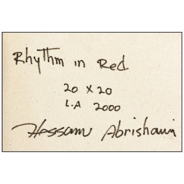 2000 - 2009 Rhythm In Red, Hessam Abrishami For Sale - Image 5 of 5