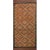 Burnt Orange Vintage Handwoven Geometric Swedish Flatweave Rug- 4'9″ × 12' For Sale - Image 8 of 8