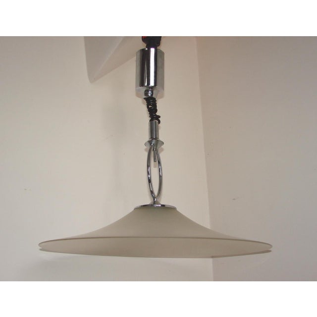 Metal Vintage Helestra Pendant Lamp, Germany, 1970s For Sale - Image 7 of 9