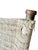 Attributed to Forbes for McGuire Vintage Campaign Safari Lounge Chairs in Woven Silk & Wood – Pair For Sale - Image 6 of 18