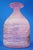 Pink 20th Century Blown Pink Glass Vase Bottle Worked with Acid from the Cenedese Glassworks, Italy, 1950s For Sale - Image 8 of 18