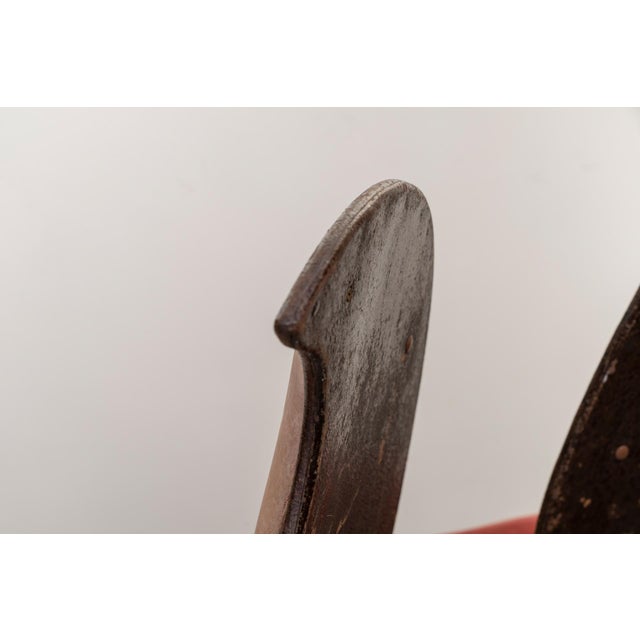 Vintage Surrealist French Iron Chairs, 1980s, Set of 6 For Sale - Image 10 of 14