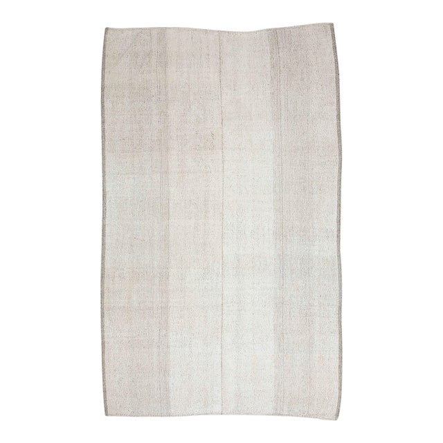 Vintage Modern Turkish Kilim Rug For Sale