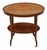 Antique Oval Inlaid Satin Walnut Centre or Window Table, 1900s For Sale - Image 3 of 8